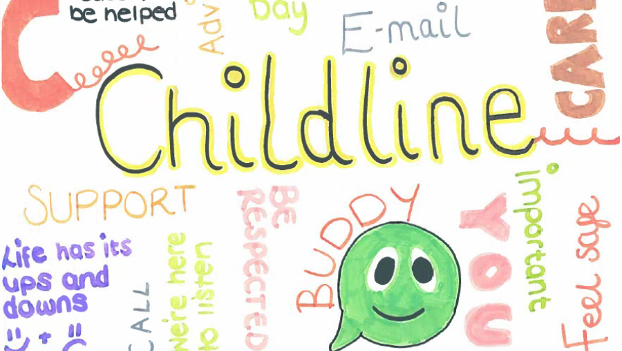 Art work from primary school children - Ways to get in touch with Childline