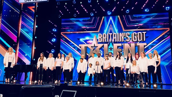 The Big sing, the community choir as seen on BGT.